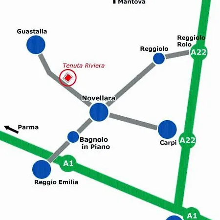 Ξενοδοχείο Riviera Ristorante La Briciola Novellara